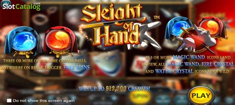 Sleight Of Hand Slot - Play Online