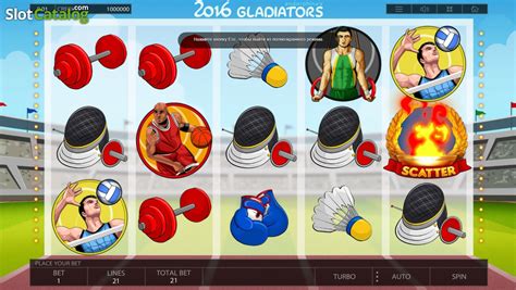Slot 2016 Gladiators