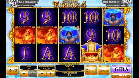 Slot Age Of The Gods Furious 4