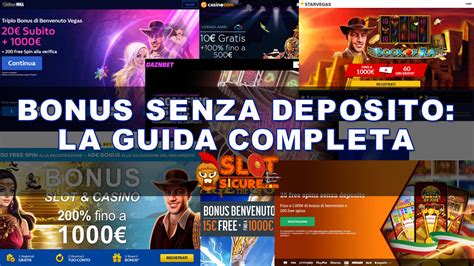 Slot De Bonus De Senza Deposito 2024