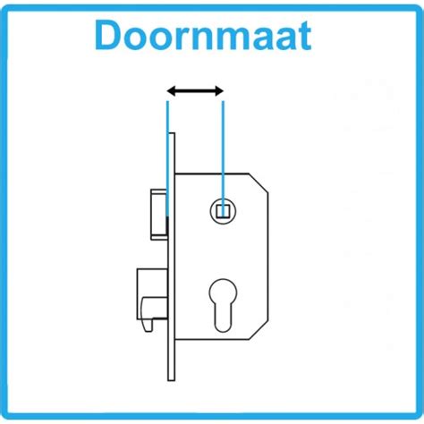 Slot Doornmaat 60