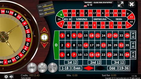 Slot European Roulette 2d Advanced