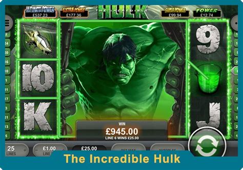 Slot Incredivel Hulk Gratis