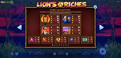 Slot Lion S Riches