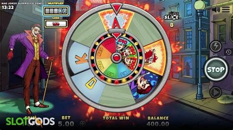 Slot Mad Joker Superslice Zones