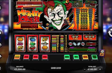 Slot Mighty Joker Arcade