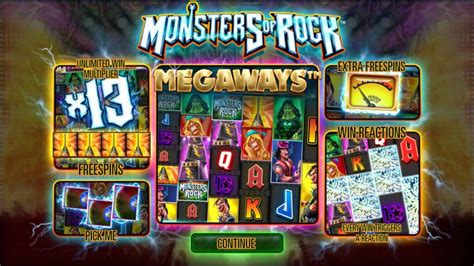 Slot Monsters Of Rock Megaways