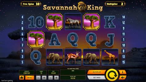 Slot Savannah King