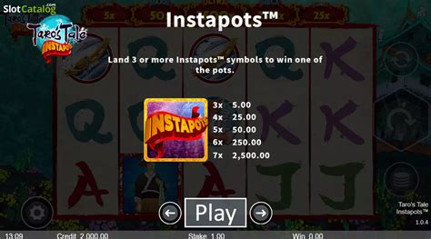 Slot Taro S Tale Instapots