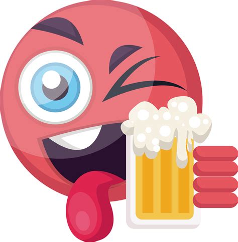 Slots 2 Cervejas Rosto Emoji