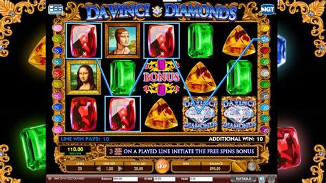 Slots De Da Vinci Livre