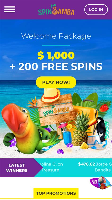 Spin Samba Casino Bonus