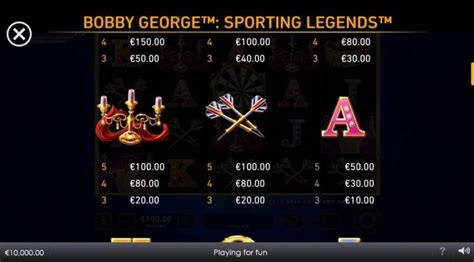 Sporting Legends Bobby George Slot - Play Online