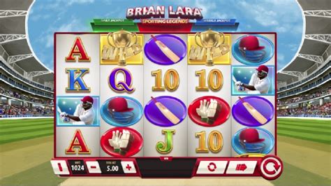 Sporting Legends Brian Lara Slot - Play Online