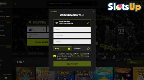 Sportuna Casino Login