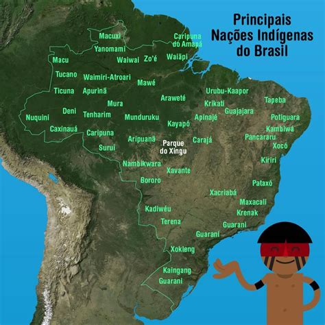 Sul Ac Cassinos Indigenas Mapa