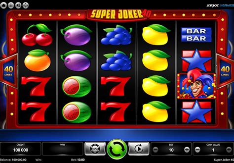 Super Joker 40 888 Casino