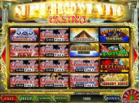Superomatic Casino Argentina