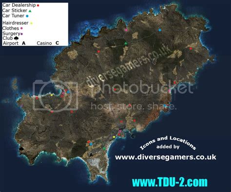 Tdu2 Casino Mapa De Localizacao