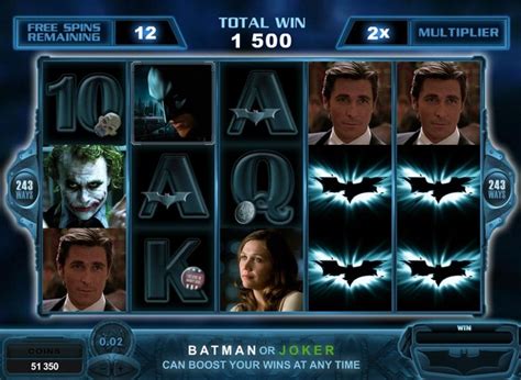 The Dark Knight Rises Slot Livre