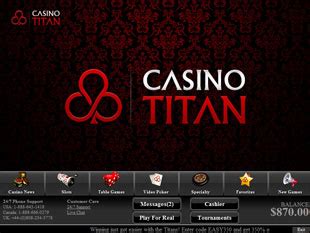 Titan Casino Tempo De Retirada