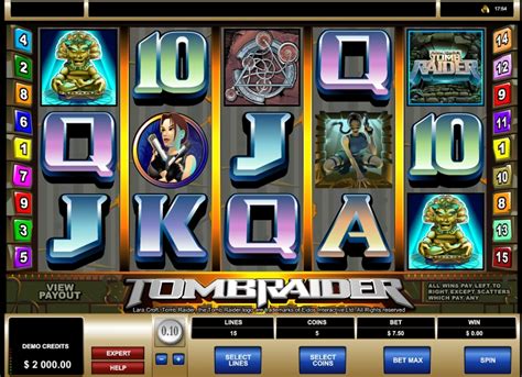 Tomb Raider Slots De Casino