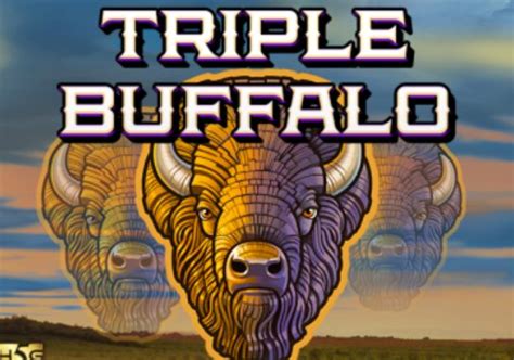 Triple Buffalo Slot Gratis