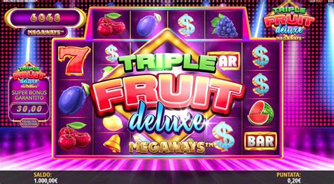 Triple Fruit Deluxe Megaways Bodog