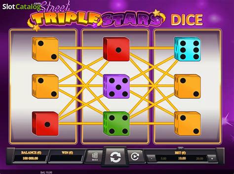 Triple Stars Dice Slot - Play Online