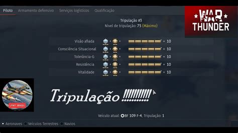 War Thunder Swap Tripulacao Slots