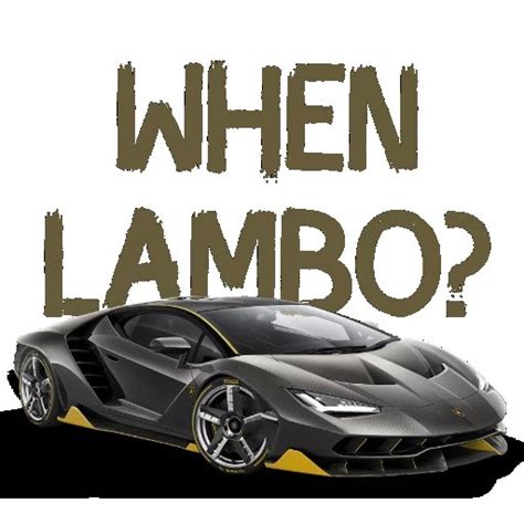 When Lambo Bet365