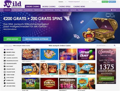 Wild Jackpot De Casino Online