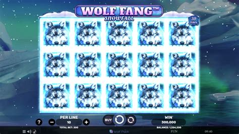 Wolf Fang Snowfall Novibet