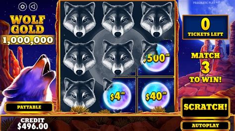 Wolf Gold Scratchcard Slot - Play Online