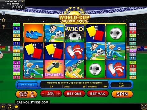 World Cup Football Slot - Play Online