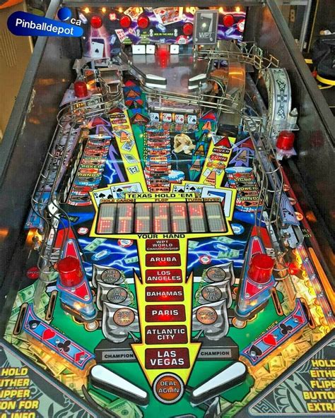 World Poker Tour Pinball Stern