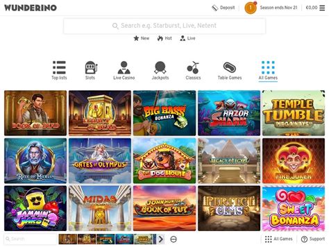 Wunderino Casino Online