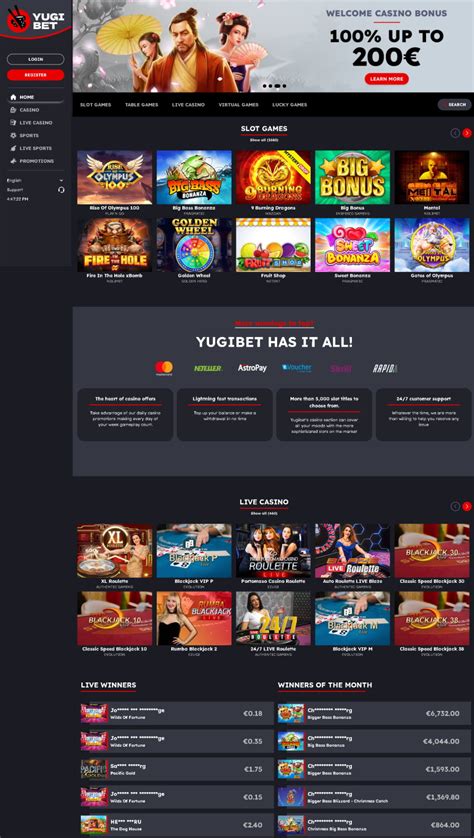 Yugibet Casino Brazil